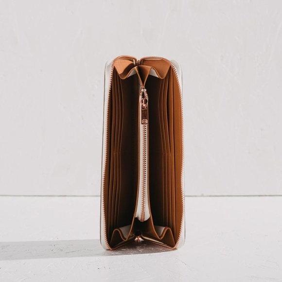 THE HORSE Slimline Wallet | Grey Nubuck NWT - Picture 2 of 3